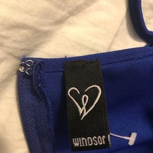 Windsor Dresses - Windsor blue tight mini dress Windsor Dresses - Windsor blue tight mini dress